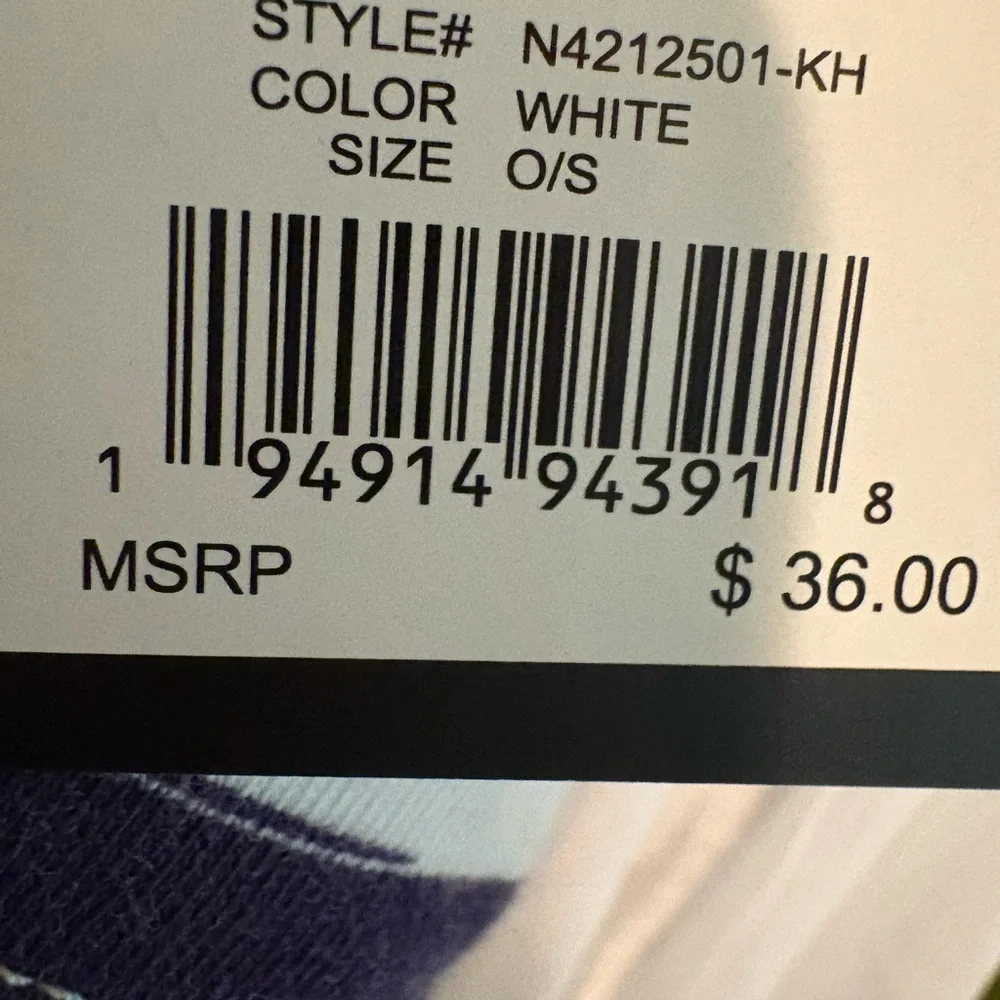 Nine West one size NWT $36 White Sheer Kimono with Pom Pom Trim fun beach cover - Picture 2 of 12